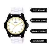 Versatile - White Silicon Analog Men's Watch