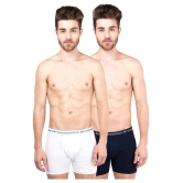 VIP. - Multicolor Cotton Blend Men's Trunks ( Pack of 2 ) - 90