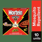 Mortein PowerGard Coil - 100% Protection From Mosquitoes For 10 Hrs, 10 pcs(Savers Retail)