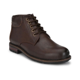 Leeport - Brown Mens Boots - 7