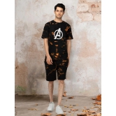 Black Avenger Co-Ord Set for Men-M