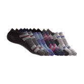 Texlon - Multicolor Cotton Men's No Show Socks ( Pack of 5 ) - Multicolor