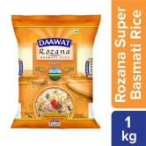 Daawat Basmati Rice/Basmati Akki - Rozana Super 90, 1 kg