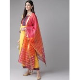 Estela - Yellow Straight Cotton Women's Stitched Salwar Suit ( Pack of 1 ) - None