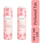 Beautisoul Beautisoul Cherry Blossom Talcum Powder Cherry Blossom 300 g + 300 g Talc 600 gm Pack of 2