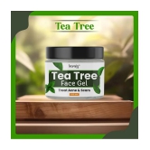 KURAIY Tea Tree Acne& Scar Removal Face Gel Suitable for All Skin Types 100g Pack of 2