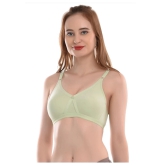 Elina Cotton T-Shirt Bra - Green - 36C