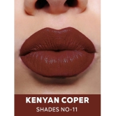 Seven Seas Classy Matte Full Coverage Long Lasting &Smudge Proof Matte Lipstikc (Kenyan Copper 3.5g)