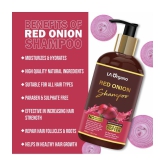 LA ORGANO Red Onion Hair Conditioner & Shampoo for Shiny & Healthy Hair Deep Conditioner 600 g Pack of 2