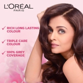 L'Oreal Paris Excellence Creme Hair Color, 72Ml+100G - 5 Light Brown/Natural Brown & Color Protect Shampoo, 175Ml