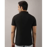 SKYRISE - Black Cotton Blend Slim Fit Men's Polo T Shirt ( Pack of 1 ) - None