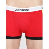 La Intimo Pack of 3 Cotton Mens Trunks ( Multicolor ) - None