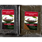 Pack Of 2:Bhatt & Green Moong Dal 1KG.Each