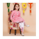 Arshia Fashions Pink Rayon Girls Patiala Kurta Set ( Pack of 1 ) - None