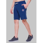 LEEBONEE - Blue Polyester Lycra Men's Running Shorts ( Pack of 1 ) - None