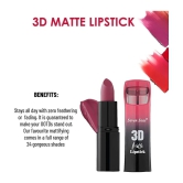 Seven Seas 3D Matte Lipstick | Long Lasting | Waterproof Matte Lipstick for Women (Crimson)