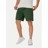 Radprix Green Cotton Mens Shorts ( Pack of 1 ) - None