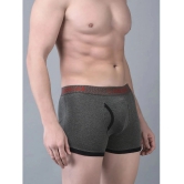 Pack of 2 Dollar Bigboss Assorted Solid Cotton Blend Men Trunk - None