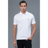 RedTape White Men's Polo T-Shirt | Casual Cotton T-Shirt | Half Sleeves Polo T-Shirt