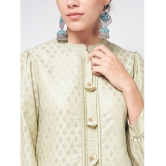 Pannkh - Green Polyester Womens Shirt Style Kurti ( Pack of 1 ) - None