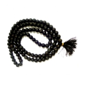 Jwala Mukhi - Mala - Jwalamukhi - Black - Volcano Lava Stone - 108 Beads Natural