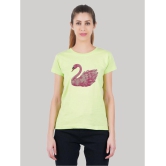 ferocious - Mint Green Cotton Regular Fit Women's T-Shirt ( Pack of 1 ) - None