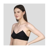 TCG - Black Cotton Blend Non Padded Womens Push Up Bra ( Pack of 1 ) - None