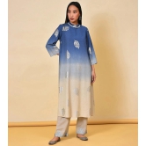 Dip Dye Kurta & Pant Set-S