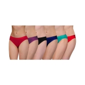 Softskin Cotton Lycra Bikini Panties - L