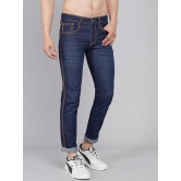 PODGE - Blue Denim Slim Fit Mens Jeans ( Pack of 1 ) - None