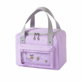 Thermal Portable Lunch Bag For Snacks-Purple