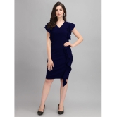 Sheetal associates - Blue Polyester Blend Women's Bodycon Dress ( Pack of 1 ) - None