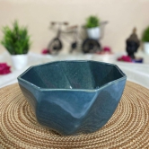 Ceramic Dining Studio Collection Shimmering Coral Blue Ceramic 850ML Serving Bowl