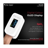 DR. ODIN Pulse Oximeter White YM201 Finger Tip