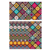 Revexo Set of 6 PVC Table Mats - Multi