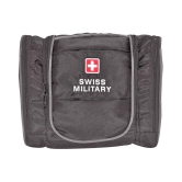 Swiss Military Black Toiletry Bag/ Travel Kit