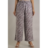 Doriya - Wine Rayon Straight Women's Palazzos ( Pack of 1 ) - None