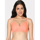 IN CARE LINGERIE - Peach Cotton Non Padded Women's T-Shirt Bra ( Pack of 1 ) - None