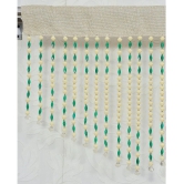 Smart Traders Single Door Beaded String Curtain - Green