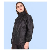 PPTHEFASHIONHUB Long Raincoat - Black - None