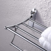 ANMEX Classic Stainless Steel Folding Towel Rack (24 Inches)