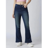 HJ HASASI - Blue Denim Bootcut Womens Jeans ( Pack of 1 ) - None