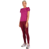 Sugr - Cotton Blend Pink Women's Regular Top ( Pack of 1 ) - None