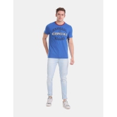 Aeropostale - Cotton Regular Fit Blue Men's T-Shirt ( Pack of 1 ) - None