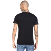 Colt - Cotton Blend Regular Fit Black Men's T-Shirt ( Pack of 1 ) - None