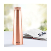 Milton Copper Delight 1000 Water Bottle, 1 Piece, 1.01 Litre, Copper | 100% Leak Proof | Office Bottle | Gym Bottle | Yoga Bottle | Home | Kitchen | Hiking | Treking Bottle | Travel Bottle -