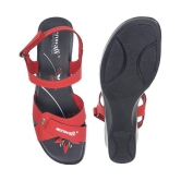 Aerowalk - Red Women's Sandal Heels - None