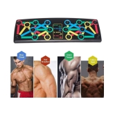 Push Up Board -with 14-in-one Muscle Toning System, Multifunctional Colour Coded Foldable Push up Board for Body Muscle Training - Multi Color