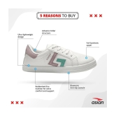 ASIAN Off White Womens Sneakers - None