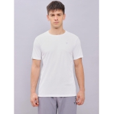 Technosport White Polyester Slim Fit Men's Sports T-Shirt ( Pack of 1 ) - None